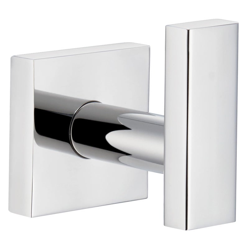 Angle Simple Towel Hook for Bathroom, SUS 304 Stainless Steel Robe Coat Hook, Hand Towel Holder Wall Mounted, Polished Chrome - Image 1